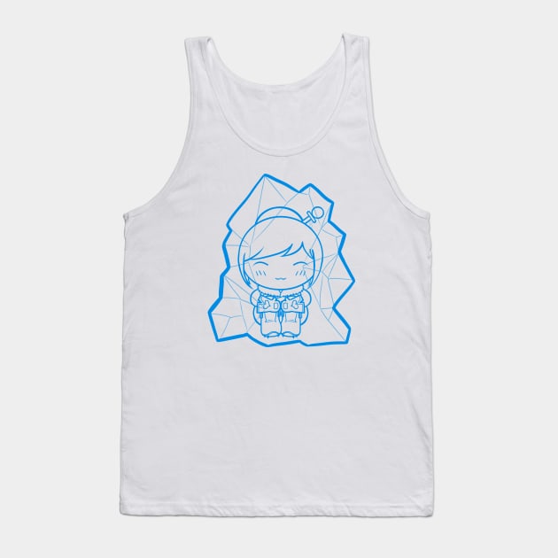 Mei Cryofreeze blue Tank Top by Designs by Twilight